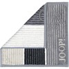 JOOP! Signature Lines 1658 Soap Cloth 97 Black 30 x