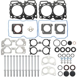 Wollvon Full Cylinder Gasket Set with Head Bolts HS26415PT-1 ES72212 Compatible with Saab 9-2X 2.5L, Subaru Baja 2.5L, Forester 2.5L 06-10, Legacy Outback 2.5L 06-09, Impreza 1.8L 2.2L 2.5L