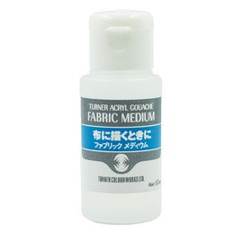 Turner Color TURNER Painting Supplies Acrylic Gouache Fabric Medium 2.4 fl oz (60 ml)