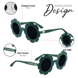 WeddingGiftsWedding Flower Girl Sunglasses Little Bridesmaid Proposal Gift.(Sage Green)