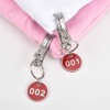 MITUKE Door Number Tag Cloak Locker Number Tag Key Label