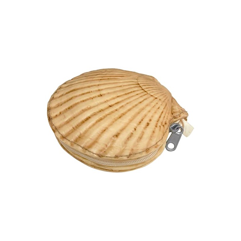 Scallop Mini Pouch, Scallop Small Items, Coin Case, Wallet