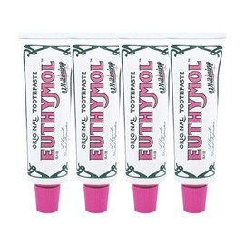 EUTHYMOL Whitening Toothpaste Large Size 120g (4 Packs) / EUTHYMOL 유시몰 화이트닝 미백 치약 대용량 120g 4개