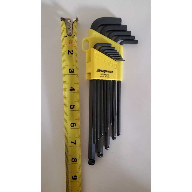 Snap-on Snap On Tools L-shaped EXTRA LONG Ball HEX SAE