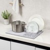 Dish Drying Mat with Rack Water Absorption Folding Design Dish