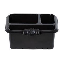 Wham Casa Large Sink Tidy/Organiser (Black)