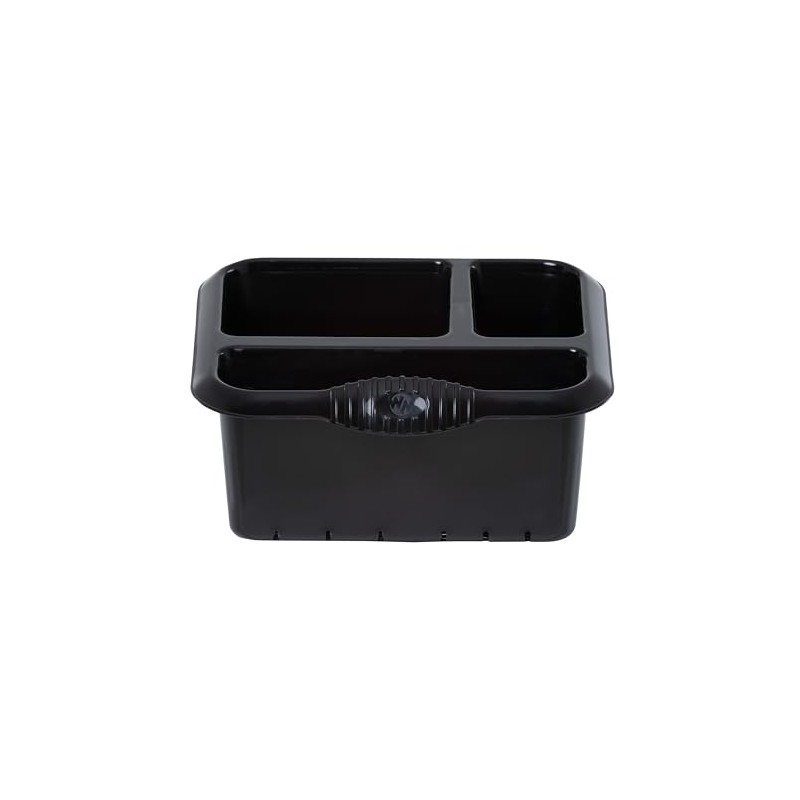Wham Casa Large Sink Tidy/Organiser (Black)