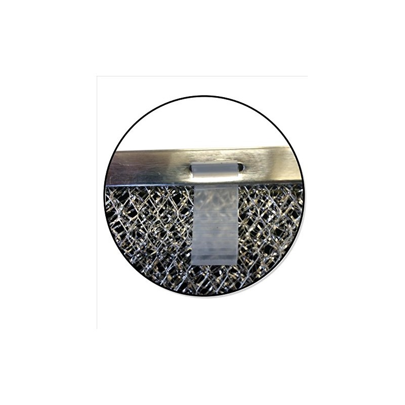 Aluminum Replacement Range Hood Filter 9-7/8" x 11-11/16" x 3/8"