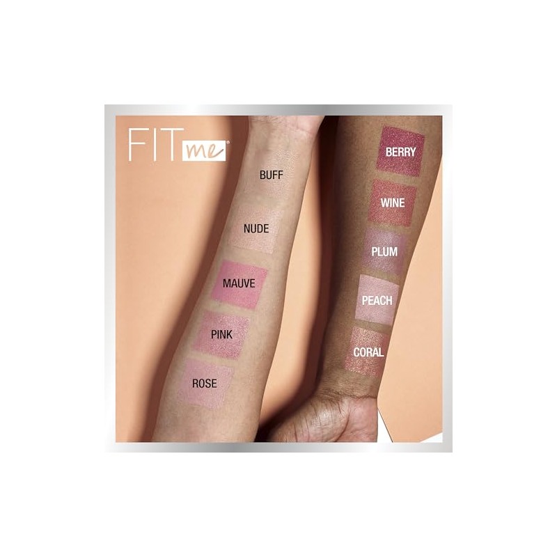 Maybelline Fit Me Blush, Berry, 0.16 fl. oz.