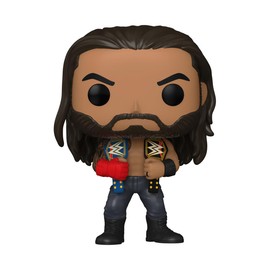 Funko POP! WWE: Roman Reigns with Belts - Collectable Vinyl Figure - Gift Idea - Official Merchandise - for Kids & Adults - Sports Fans - Model Figure for Collectors and Display