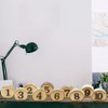 Andoer Wedding Table Number, 1-10 Wooden Table Number Rustic Party