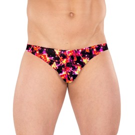 Gary Majdell Sport - Bikini griego para hombre con bolsa de contorno, Casino, Small