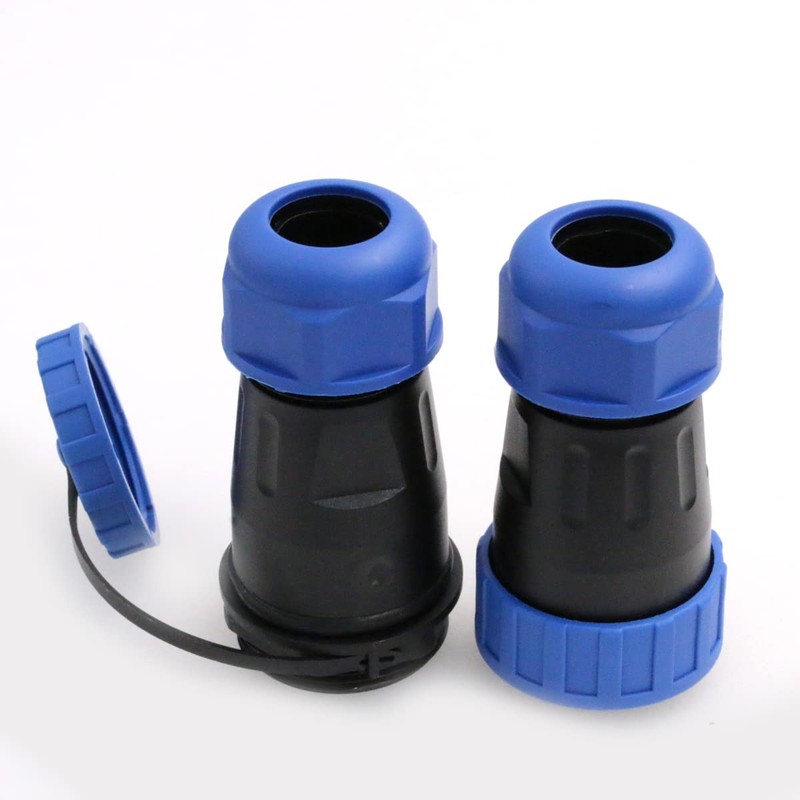 ZBLZGP TY28 Solderless Plug Socket IP68 Waterproof Connector 2-9 Pin