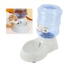 Pet Water Dispenser Gravity Refill Leakage Proof Clear Automatic Dog