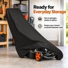 Waterproof Lawn Mower Cover - 210D Oxford Cloth with Drawstring