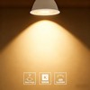 PAR16 LED Bulb Dimmable, 6W Short Neck Spotlight Bulb, 550Lumen,