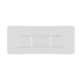HERCHR 6 Ganchos Adhesivos para Carrito De Ducha De Repuesto, Ganchos Adhesivos Fuertes para Carrito De Ducha De Baño, Ganchos Adhesivos Transparentes, Pegatinas para Estante De Carrito De Ducha