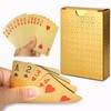 Cisixin 24K Luxury Gold Foil Poker Playing Cards with Box