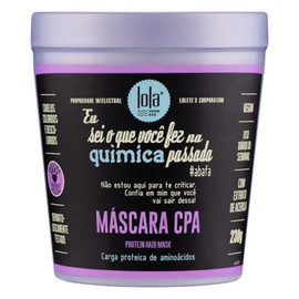 Linha Eu Sei o Que Voce Fez Na Quimica Passada Lola - Carga Proteica De Aminoacidos (CPA) Mascara 230 Gr â€" (I Know What You Did Last Treatment Colle