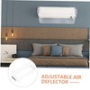 jojofuny Adjustable Air Vent Deflector Air Conditioner Vent Deflector Easy