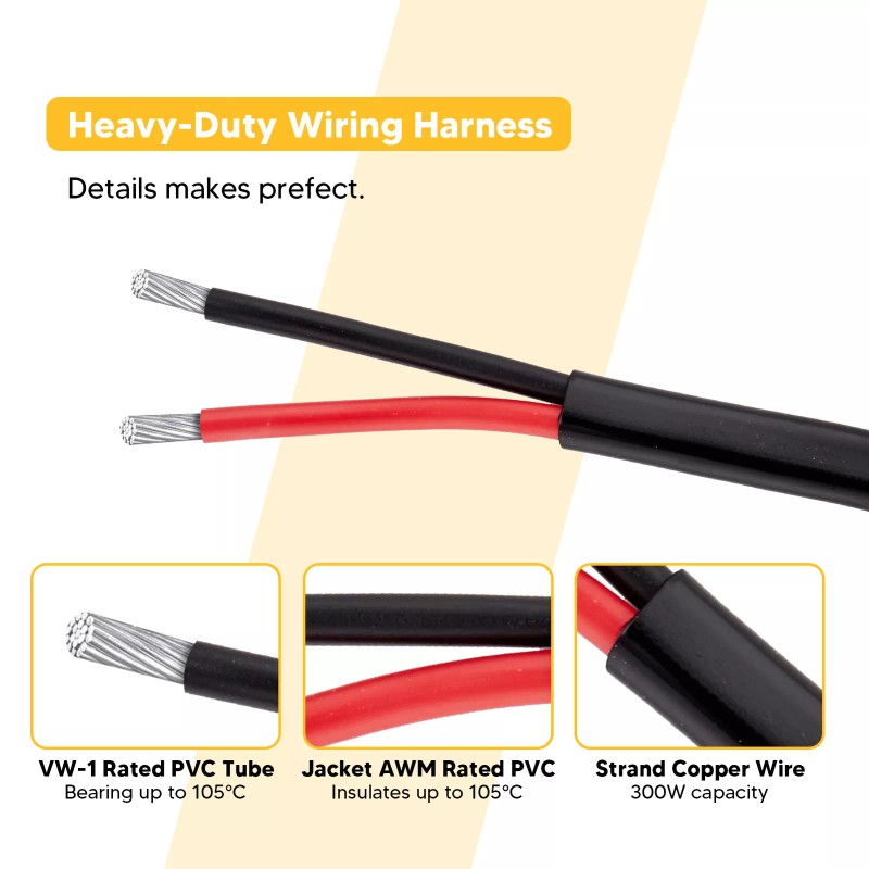 DYSO For Can-Am Commander Maverick X3 Defender Rear Light Rocker