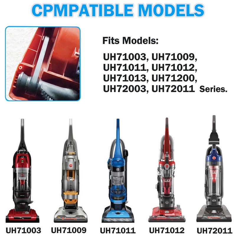 Vacuum Belt Replacement for Hoover Elite Rewind Plus Upright Vacuum