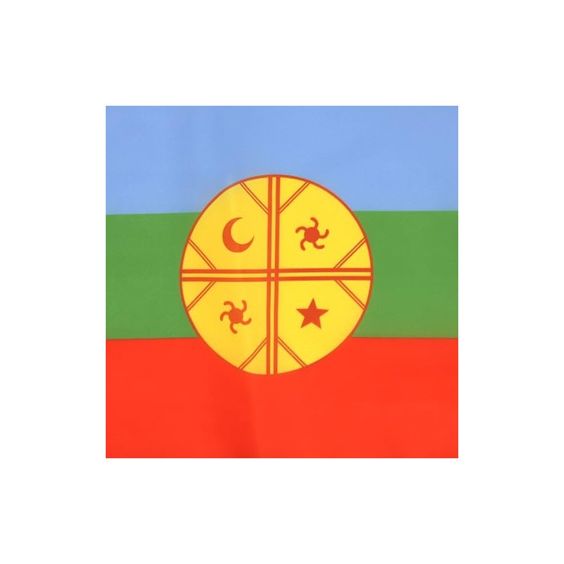 AZ FLAG Mapuche People of Chile Flag 18'' x 12''