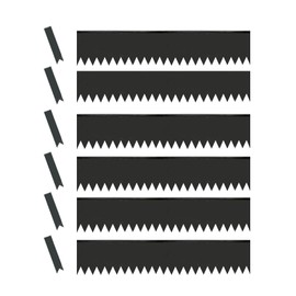 EdgePro Cor-Ten Steel Landscape Edging - 40" x 8" Height - Metal Edging for Landscaping, Flowerbeds, Gardens, or Fire Pits - Metal Garden Edging (6-Pack with Connectors (20ft Total))