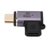 Magnetic Type C to Type C Adapter 24pin Elbow PD100W