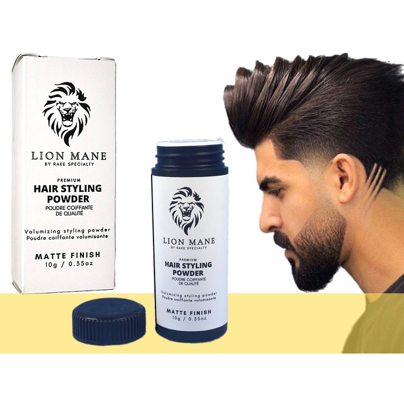 Lion Mane Hair Styling Texturising Hair Powder - Fresh Scent