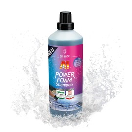 DR. WACK - A1 Power Foam Shampoo 1 Liter - Autoshampoo für Vorreinigung & Handwäsche - Kraftvoller & schonender Schaumreiniger - biologisch abbaubar - für alle Lackarten - Hochwertige Autopflege