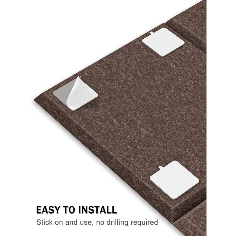 Hsurbtra Large Cork Board for Wall 47 x 36 Inch,