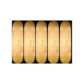 TGM Skateboards 5 Better Made Blanks Skateboard Decks 7.5 in Deck Natural