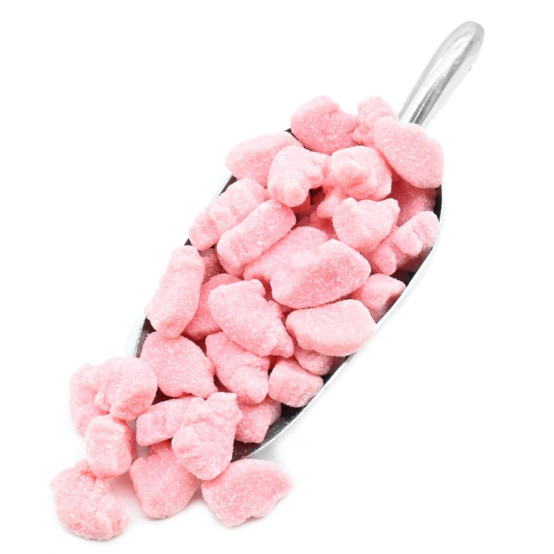Candy Retailer Gummy Pink Pigs Candy (1 Pound, Sour Piglets)