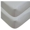 Sasma Home - 2 x Cot Bed Fitted Sheets 100%