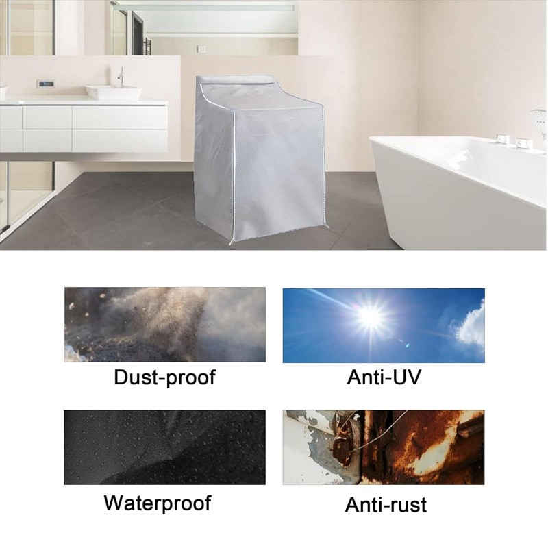 MLTYCZY 2 Pack Outside Washer and Dryer Covers, Heavy-Duty Waterproof