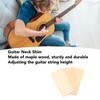 3PCS Guitar Neck Shim Set Maple Wood Guitar Gasket Plates