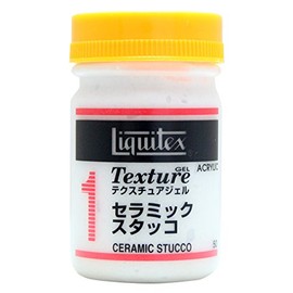 LIKITEX Acrylic Paint, Liquitex Texture Gel Ceramic Stucco No.1 1.7 fl oz (50 ml)