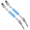 Metal Rear CVD Drive Shaft Set Fit for Traxxas Slash