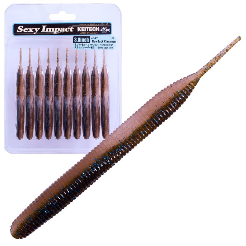 Keitech (kay Tech) Lure Sexy Impact 3.8 440 erekutorikkusyaddo