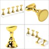 2 Set Acrylic Nail Art Holder Practice Display Stand Magnetic