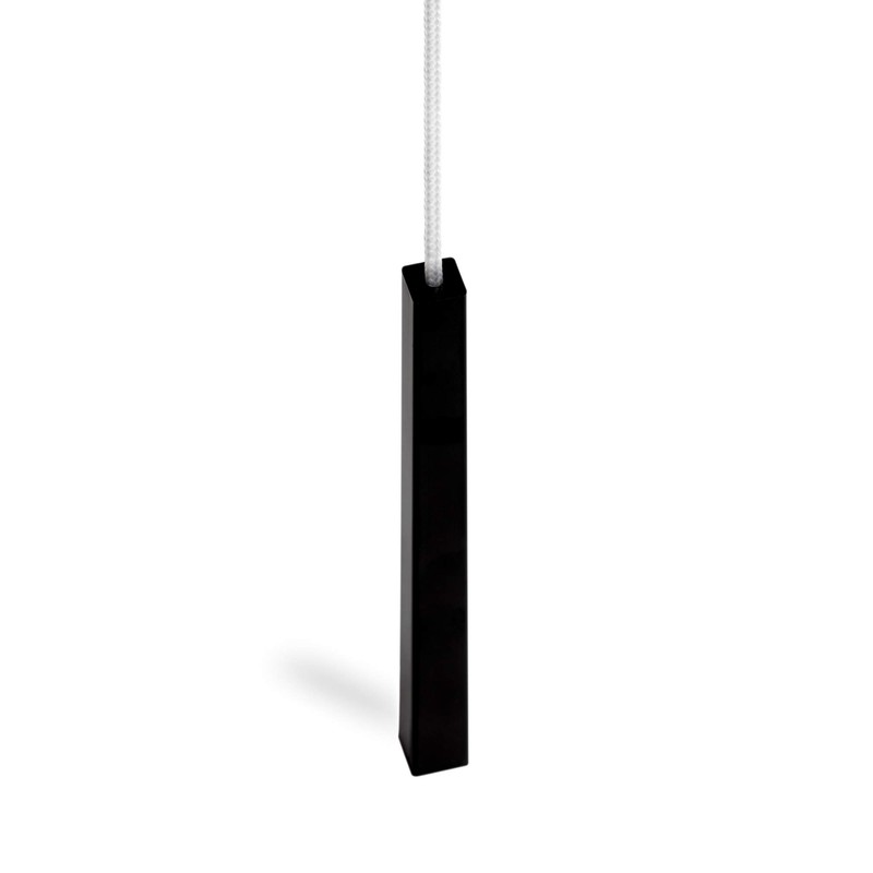 sleeklight Light Pull Cord, String and Handle. Slimline, Subtle Cube