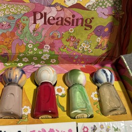 Pleasing Harry Styles The Shroom Bloom Set Vegan Nail Polish LE Cruelty-Free 4p