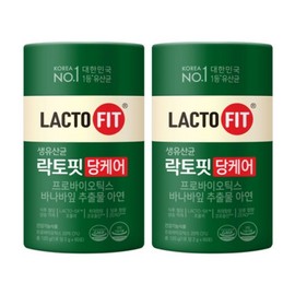 Chong Kun Dang Health Lactopit Dang Care Lactobacillus 2g x 60 sachets (2) / 종근당건강 락토핏 당케어 유산균 2g x 60포 2개