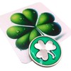 Lucky Irish Shamrock Token Set Pocket Sized Good Luck Charm