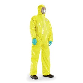 Honeywell Spacel 3000 AP/RA/EBJ Coverall, Yellow, Medium