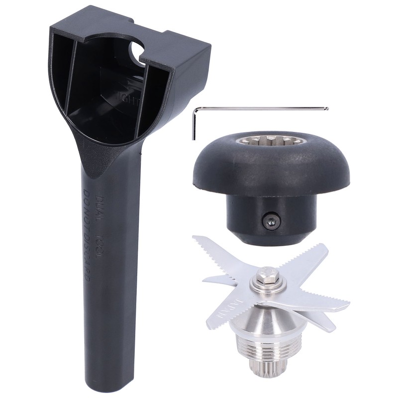 Mixing Blade with Wrench Drive Socket Removal Tool for Vitamix