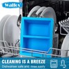 Walfos Silicone Freezer Tray with Lid - 1.5Cup Silicone Food