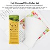 3.5oz 6pcs Electric Roll Wax Heater Set 100ml Capacity 40W
