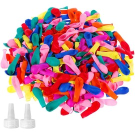 Elitoky 500 Pack Water Balloons with Quick Refill Kits, Eco-Friendly Latex Water Bomb Balloons for Kids and Adults Water Fight Games - Swimming Pool Outdoor Party Summer Splash Fun